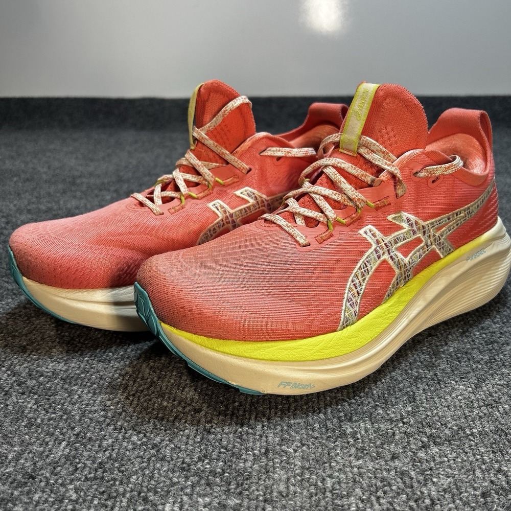 ASICS GEL Nimbus 27 TR Nature Bathing Guava Pink Trail Running Shoes Womens 8.5